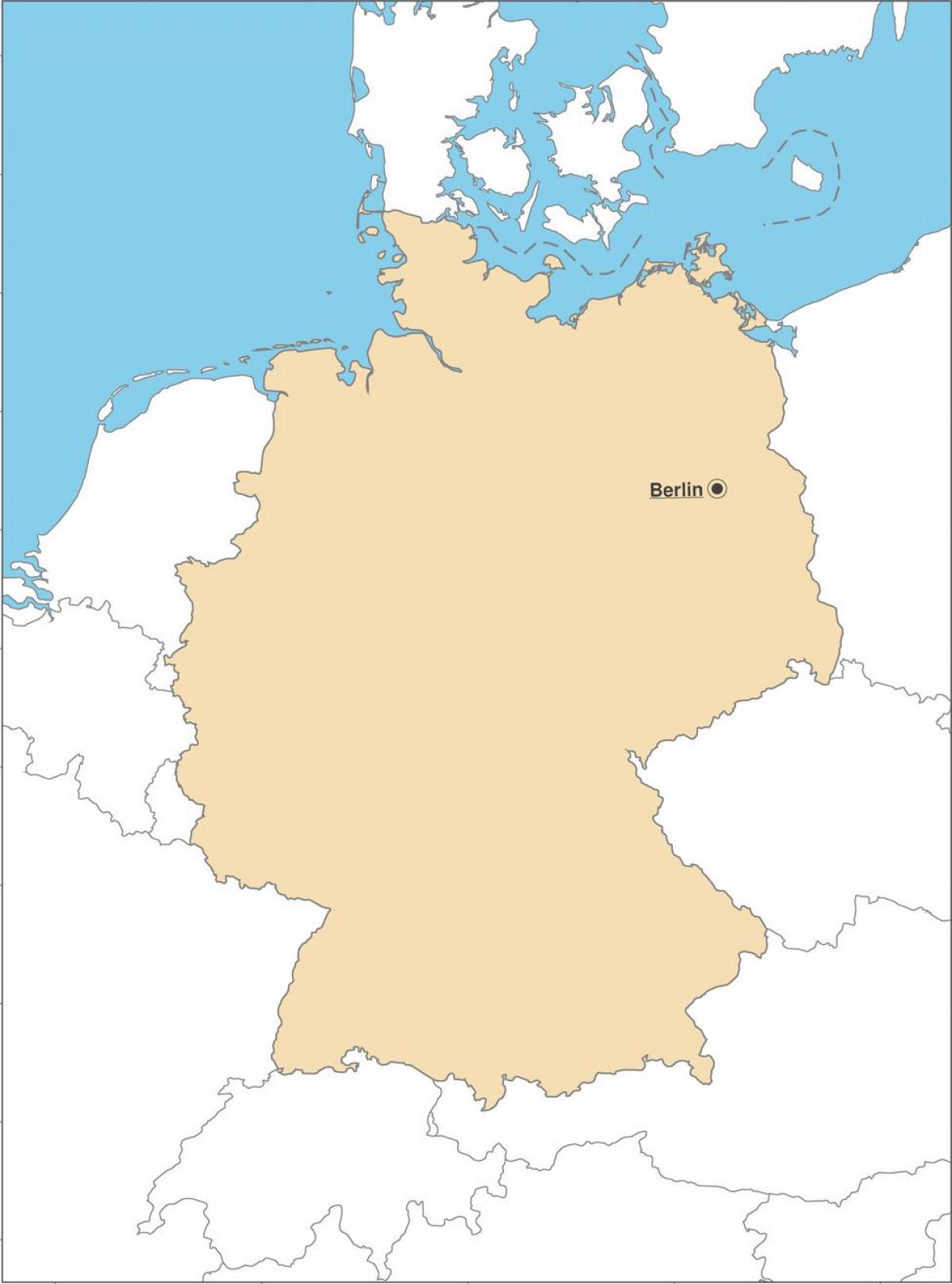 Carte de la capitale allemande